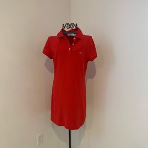 Red Vineyard Vines Polo Dress